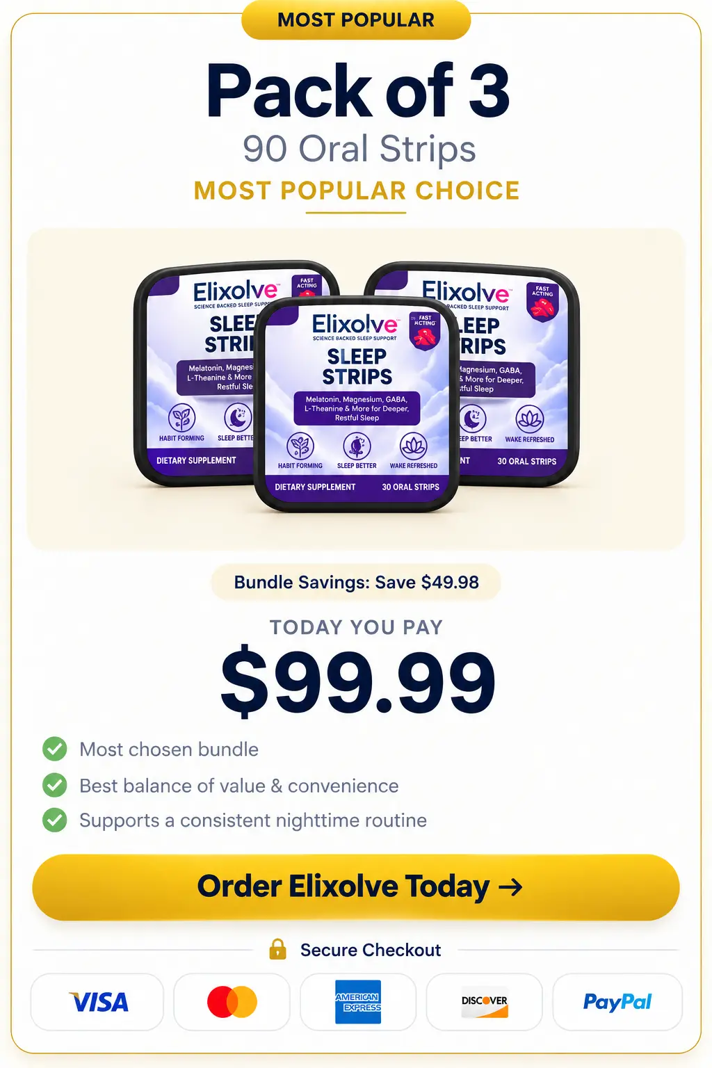 Elixolve 3 pack Price